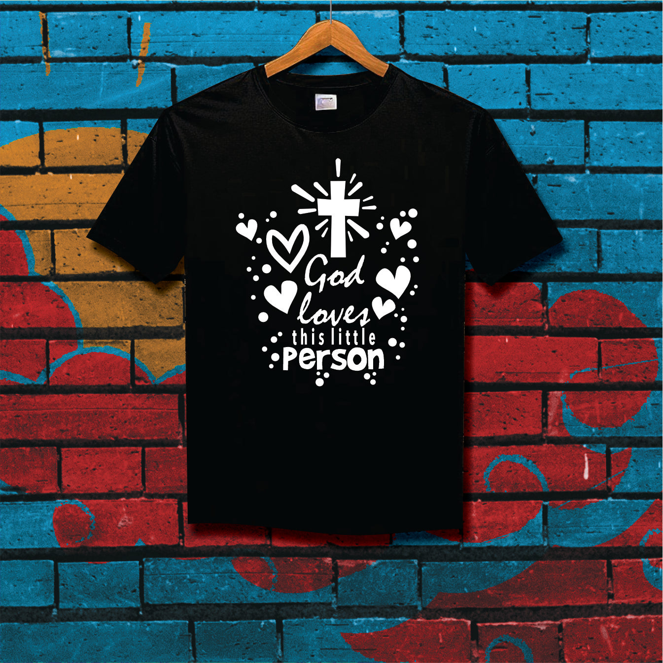 Kids Signature Range: God loves this little person -T Shirt