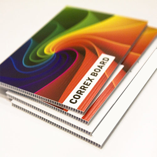 A4 Size Correx Signs Digitally Printed