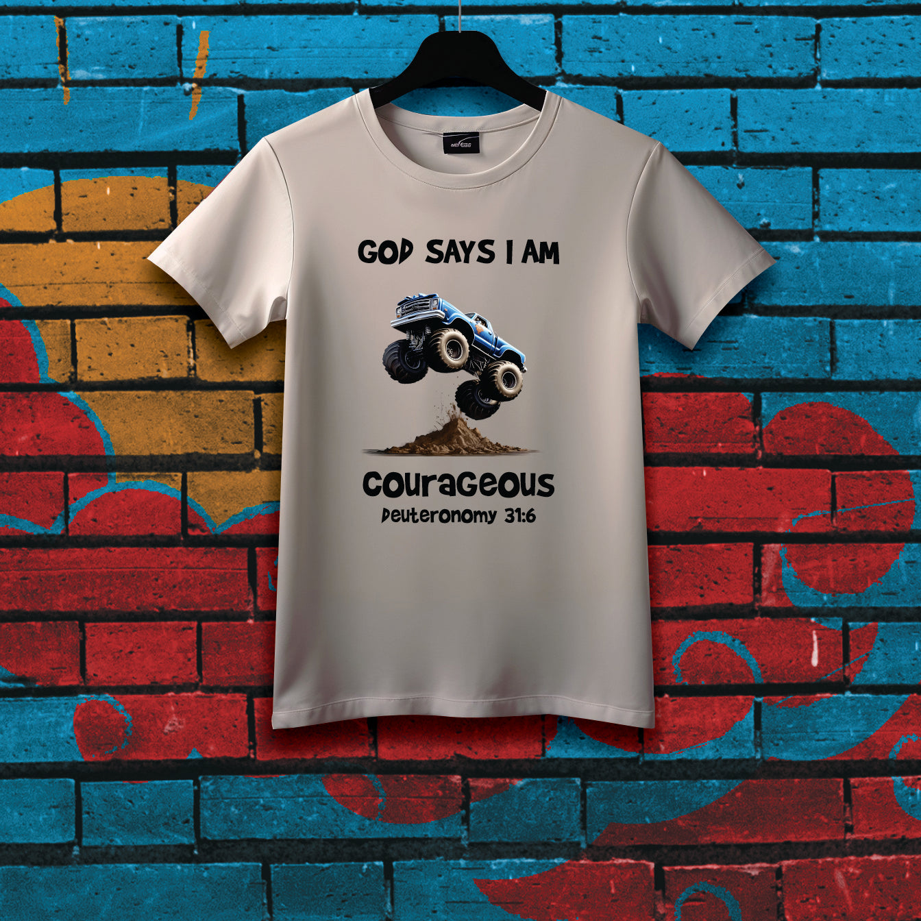 Kids Signature Range: God says I am Courageous -T Shirt