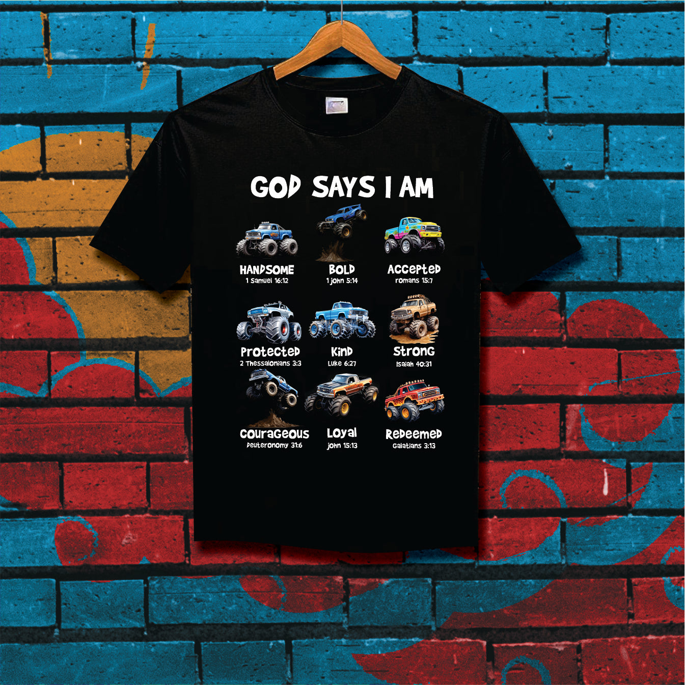 Kids Signature Range: God says I am Blessed -T Shirt