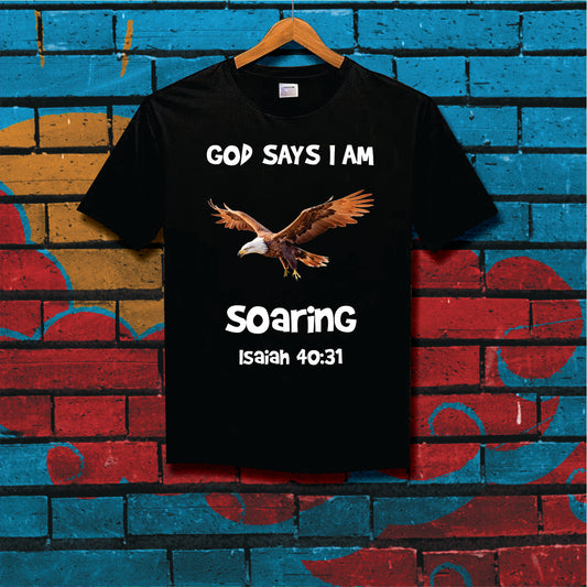 Kids Signature Range: God says I am Soaring -T Shirt