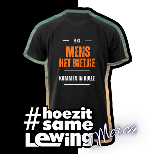 Hoezit Samelewing Men's T-Shirt Kommen in hulle