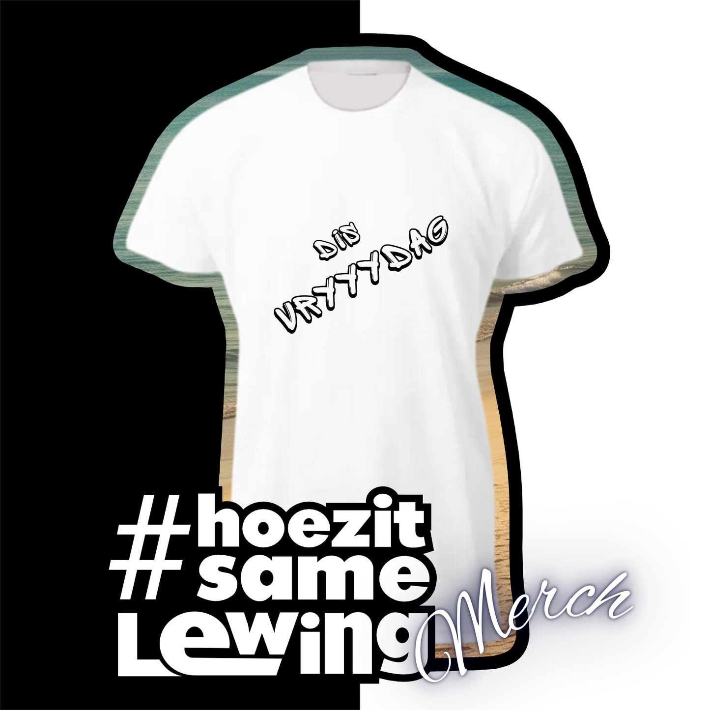 Hoezit Samelewing Men's T-Shirt Dis Vrydag