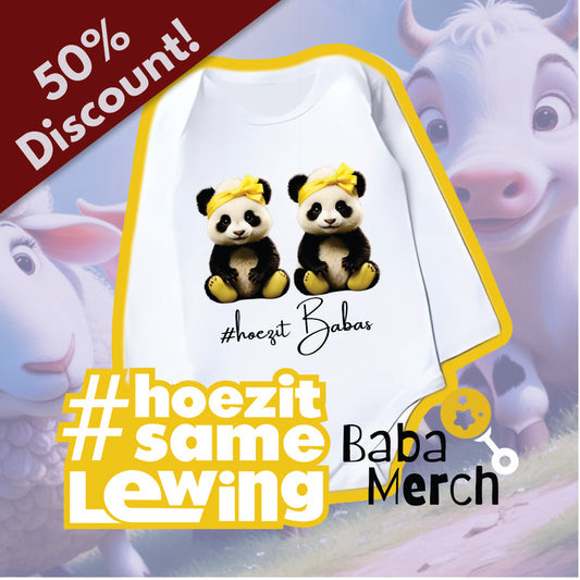 Hoezit Samelewing Babas Yellow Merch