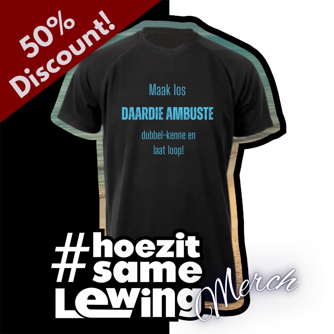 Hoezit Samelewing Men's T-Shirt Maak Los