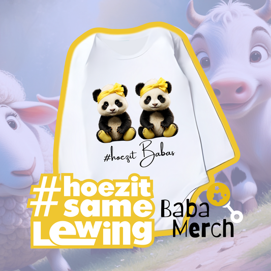 Hoezit Samelewing Babas Yellow Merch